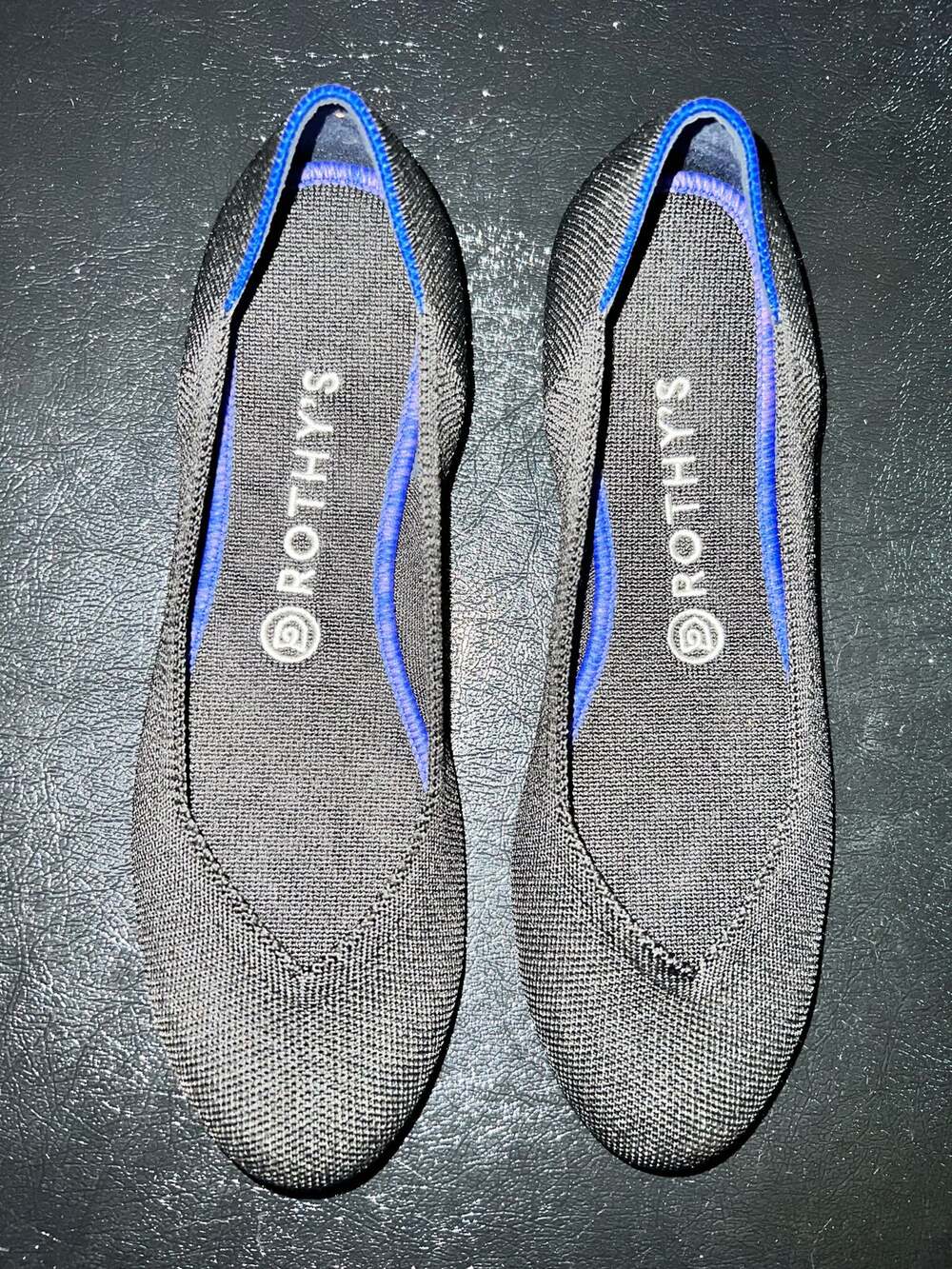 Rothy’s black round ballet flat - size 9 - D17